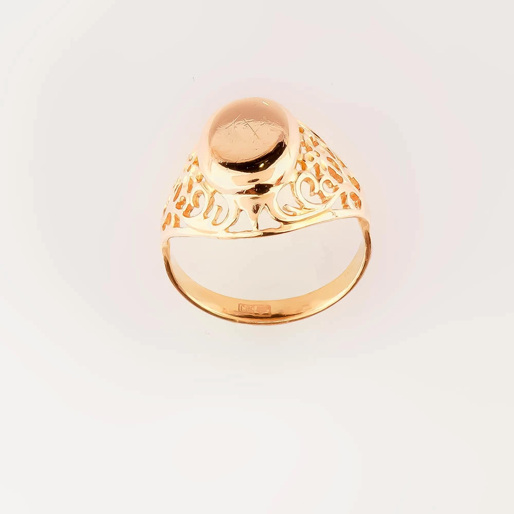 Кольцо из красного золота 583 пробы