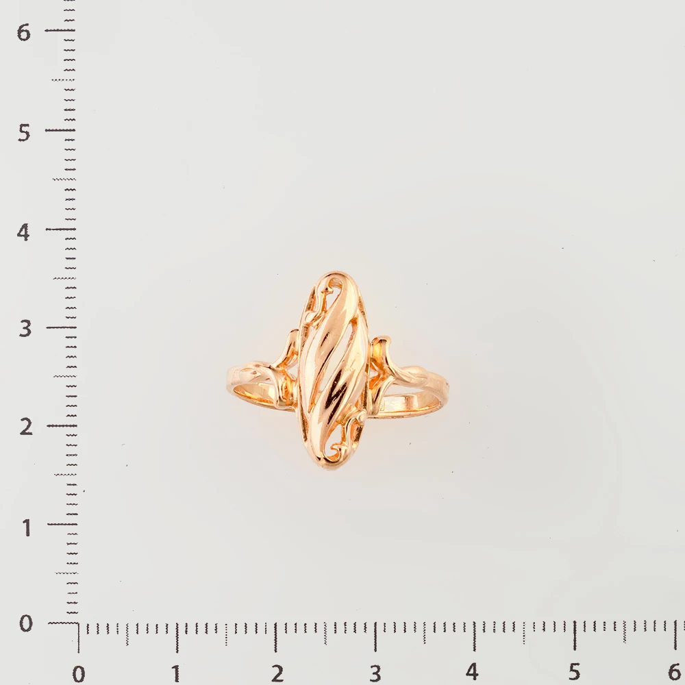 Кольцо из красного золота 585 пробы