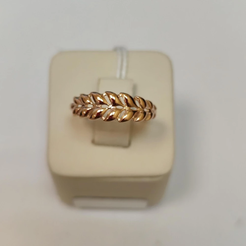 Кольцо из красного золота 585 пробы