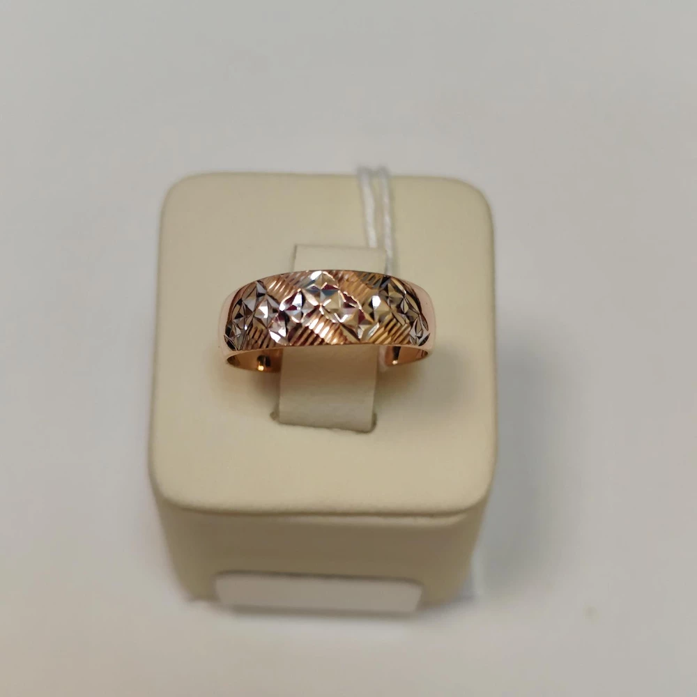 Кольцо из красного золота 585 пробы