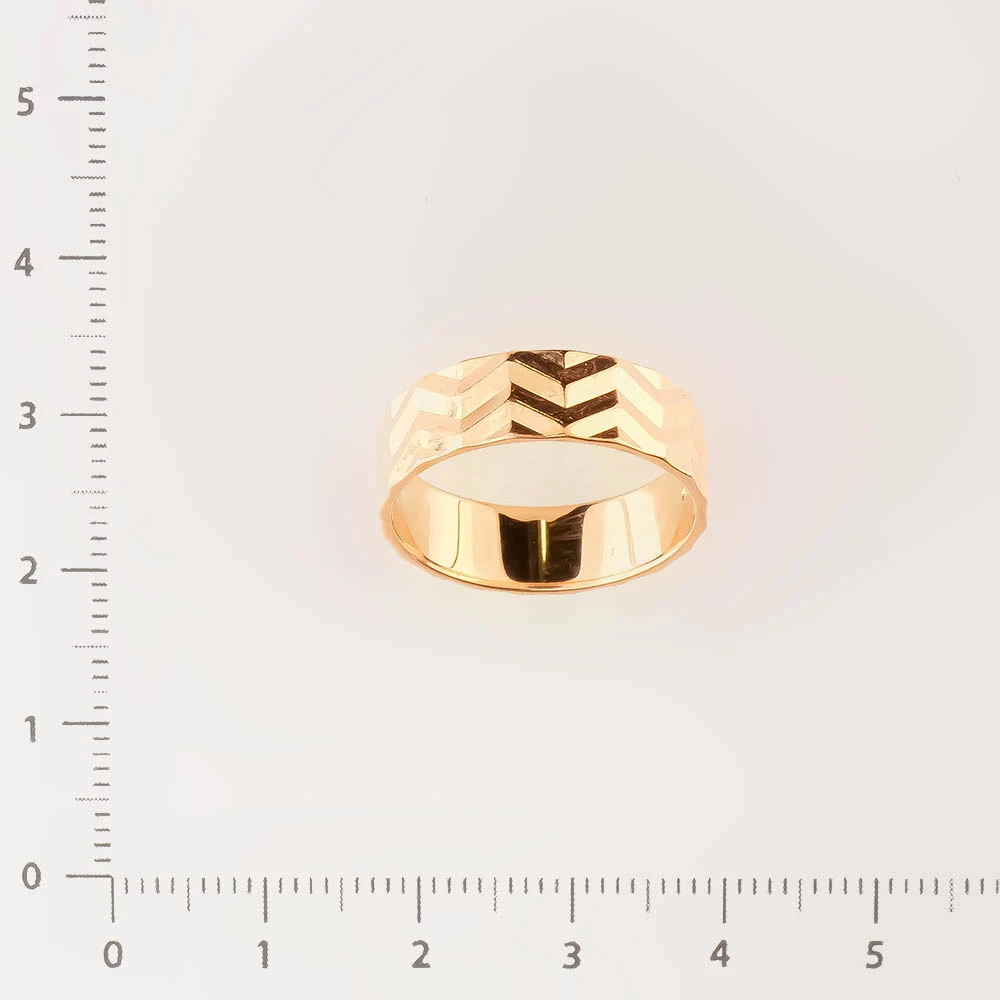 Кольцо из красного золота 583 пробы