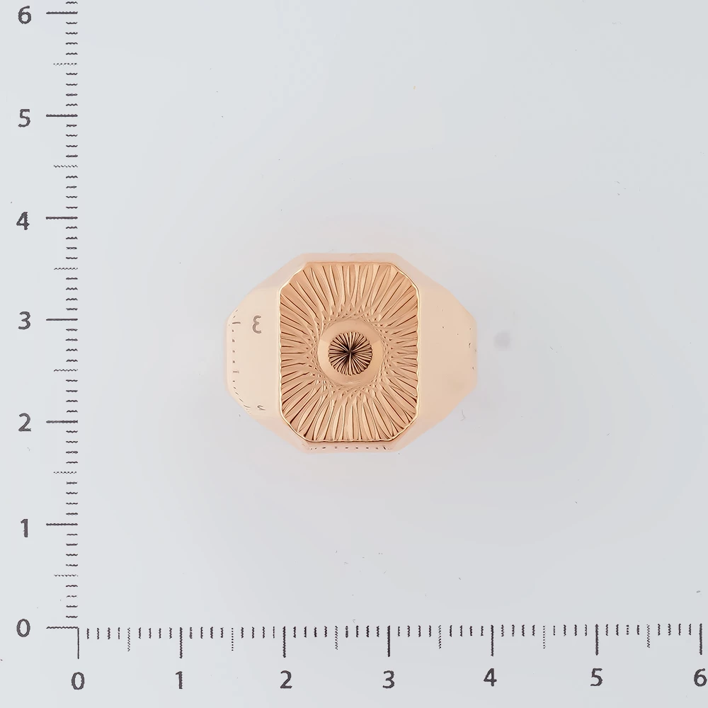 Кольцо из красного золота 585 пробы