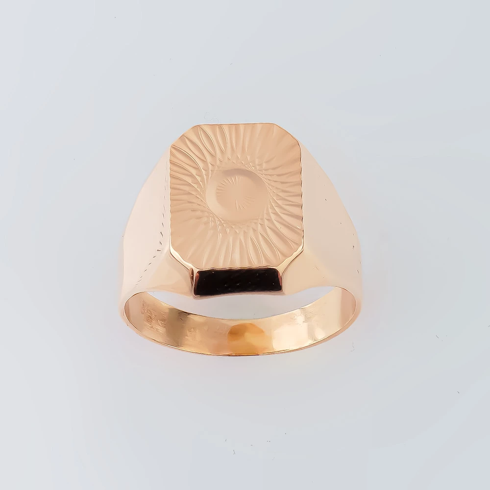 Кольцо из красного золота 585 пробы