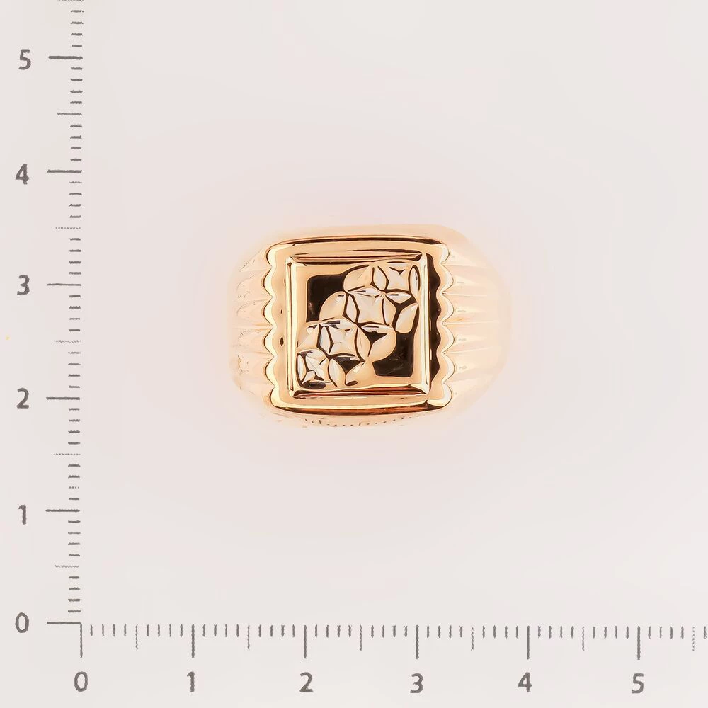 Кольцо из красного золота 585 пробы