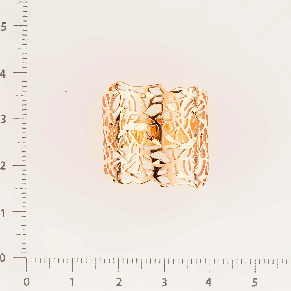 Кольцо из красного золота 585 пробы