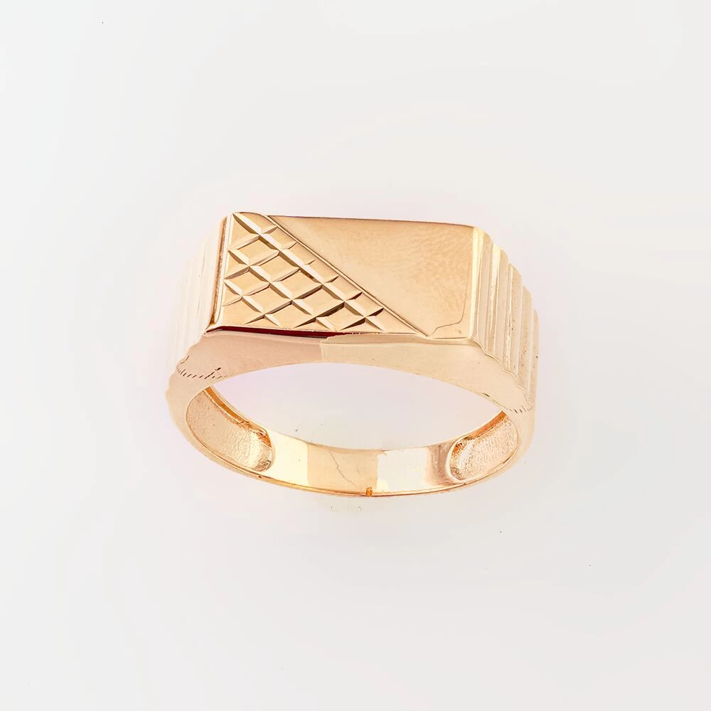 Кольцо из красного золота 585 пробы