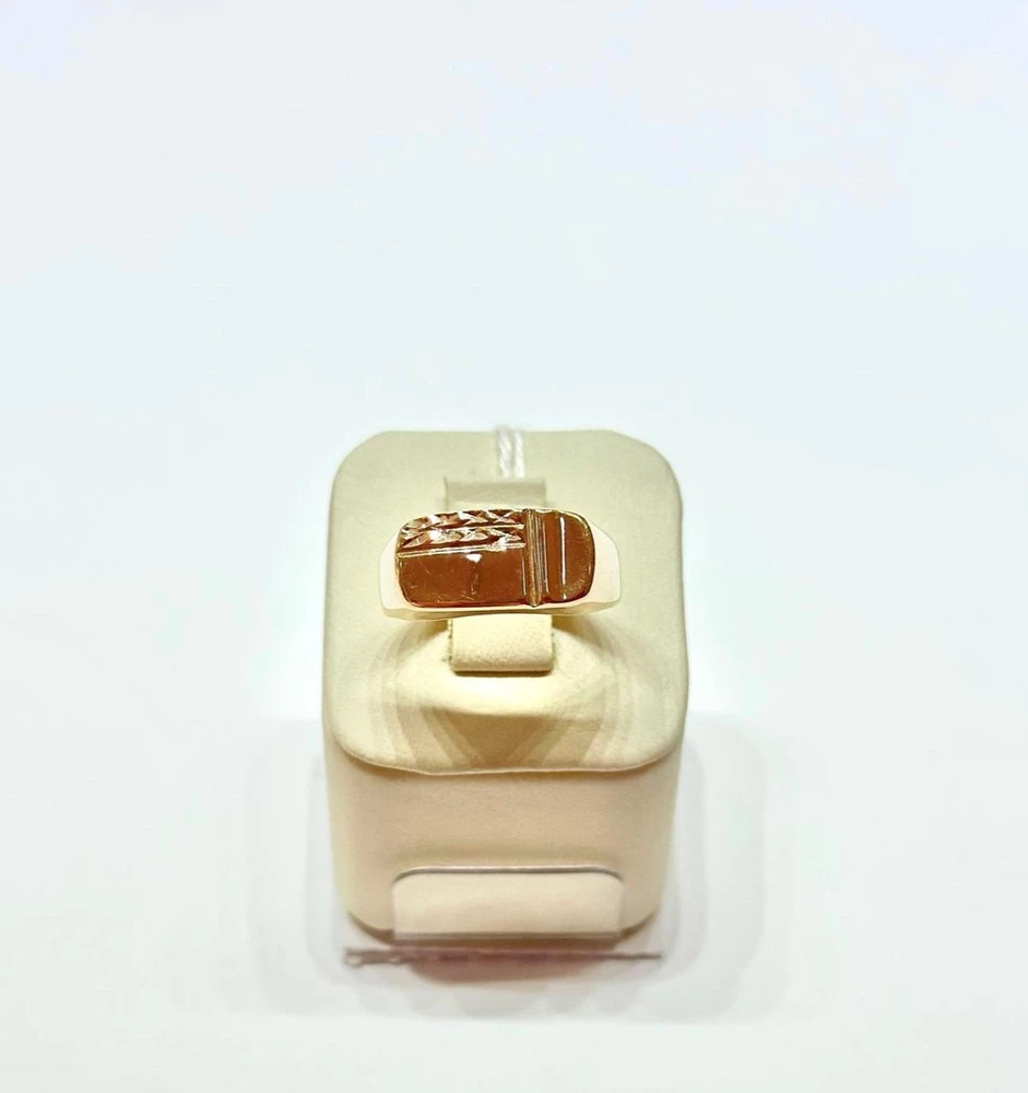 Кольцо из красного золота 585 пробы