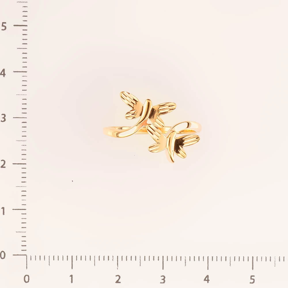 Кольцо из красного золота 585 пробы