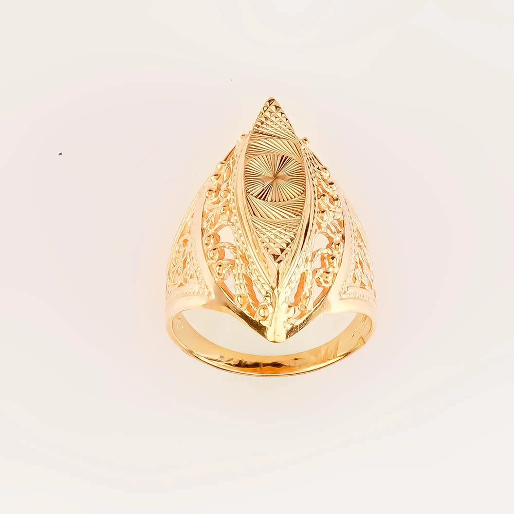 Кольцо из красного золота 585 пробы