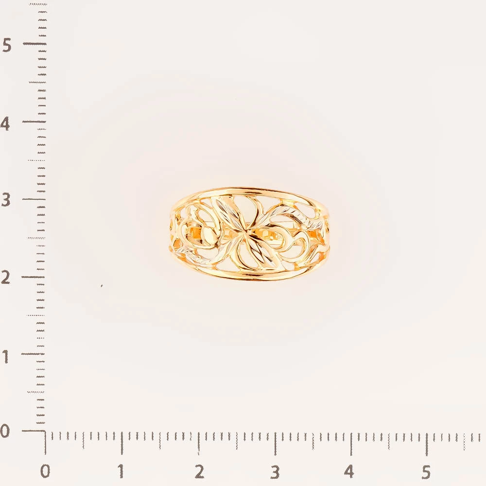 Кольцо из красного золота 585 пробы