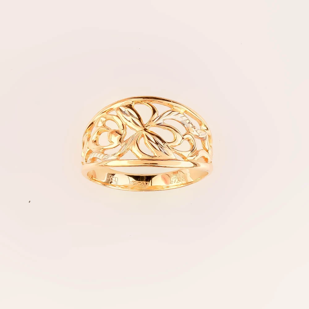 Кольцо из красного золота 585 пробы