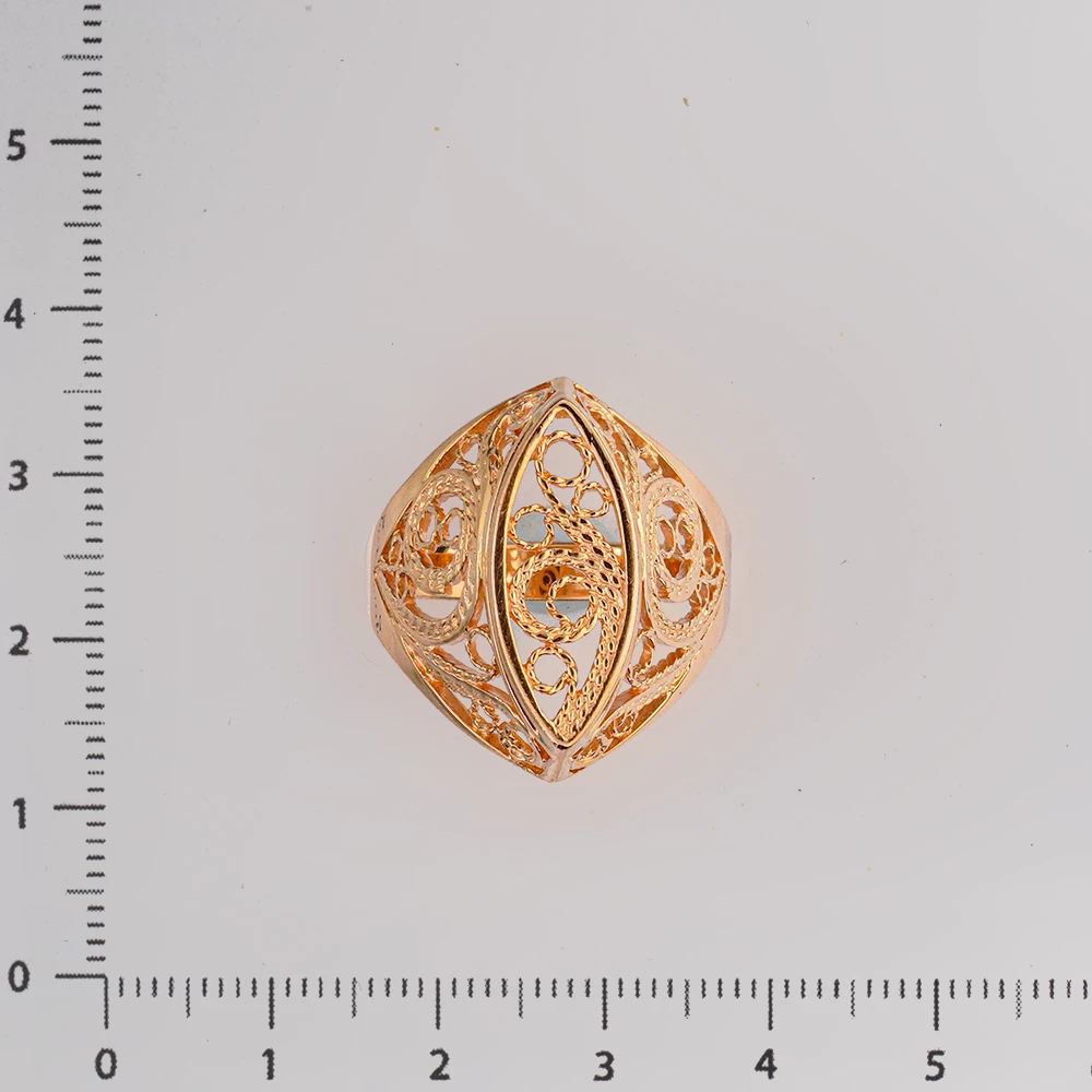 Кольцо из красного золота 583 пробы