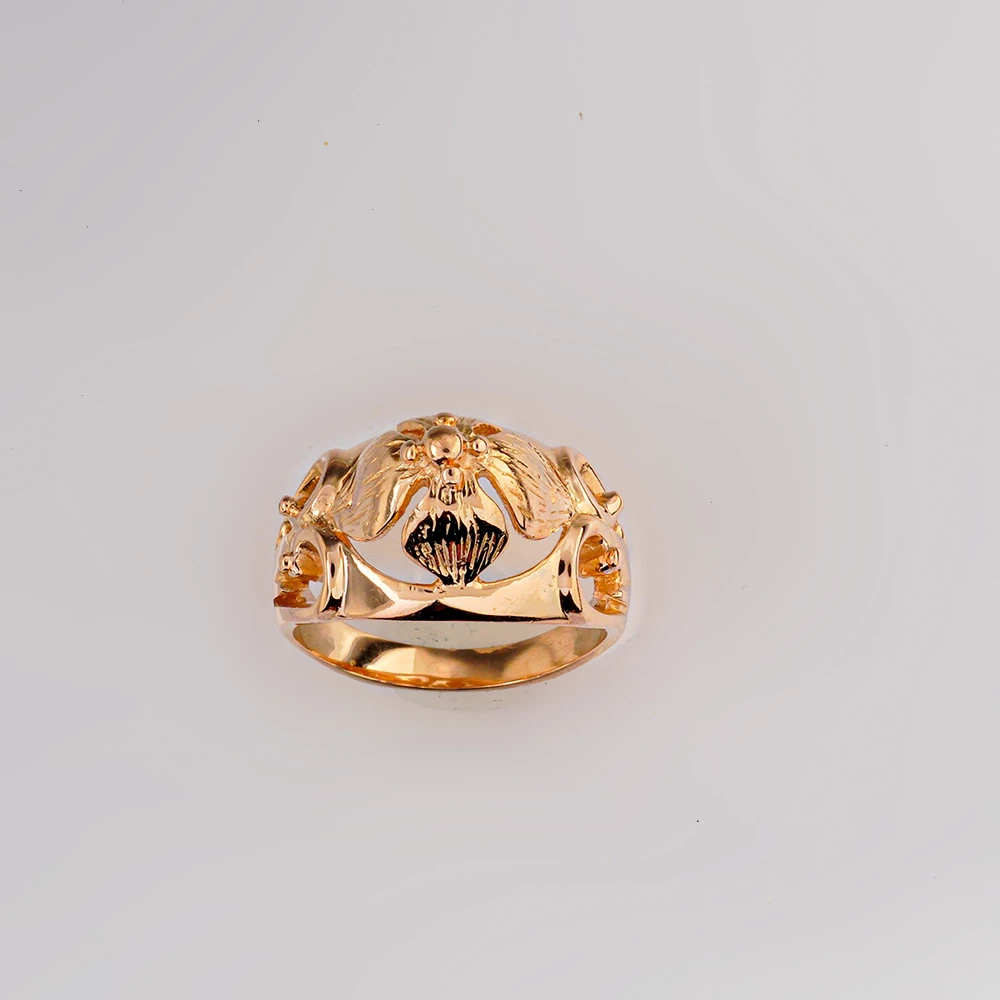 Кольцо из красного золота 583 пробы