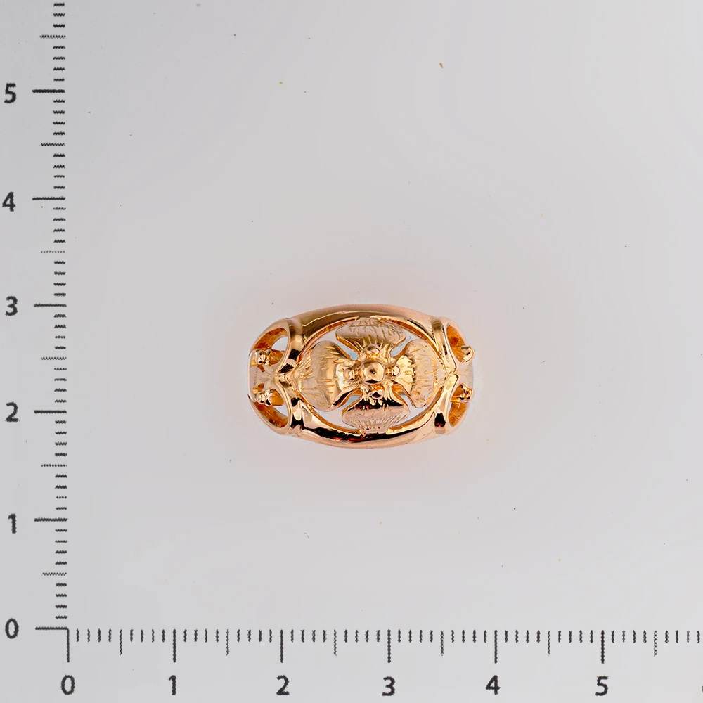 Кольцо из красного золота 583 пробы