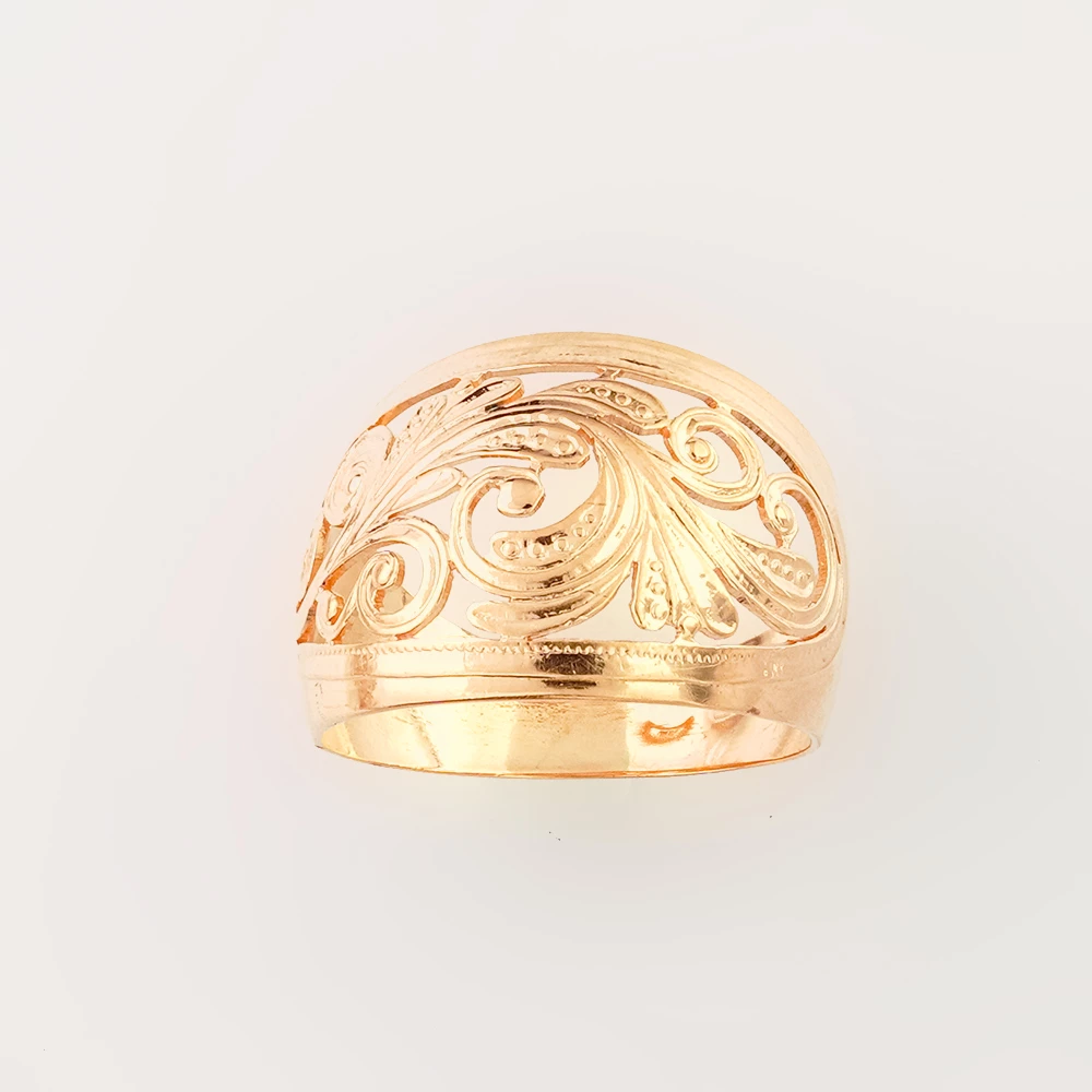 Кольцо из красного золота 585 пробы