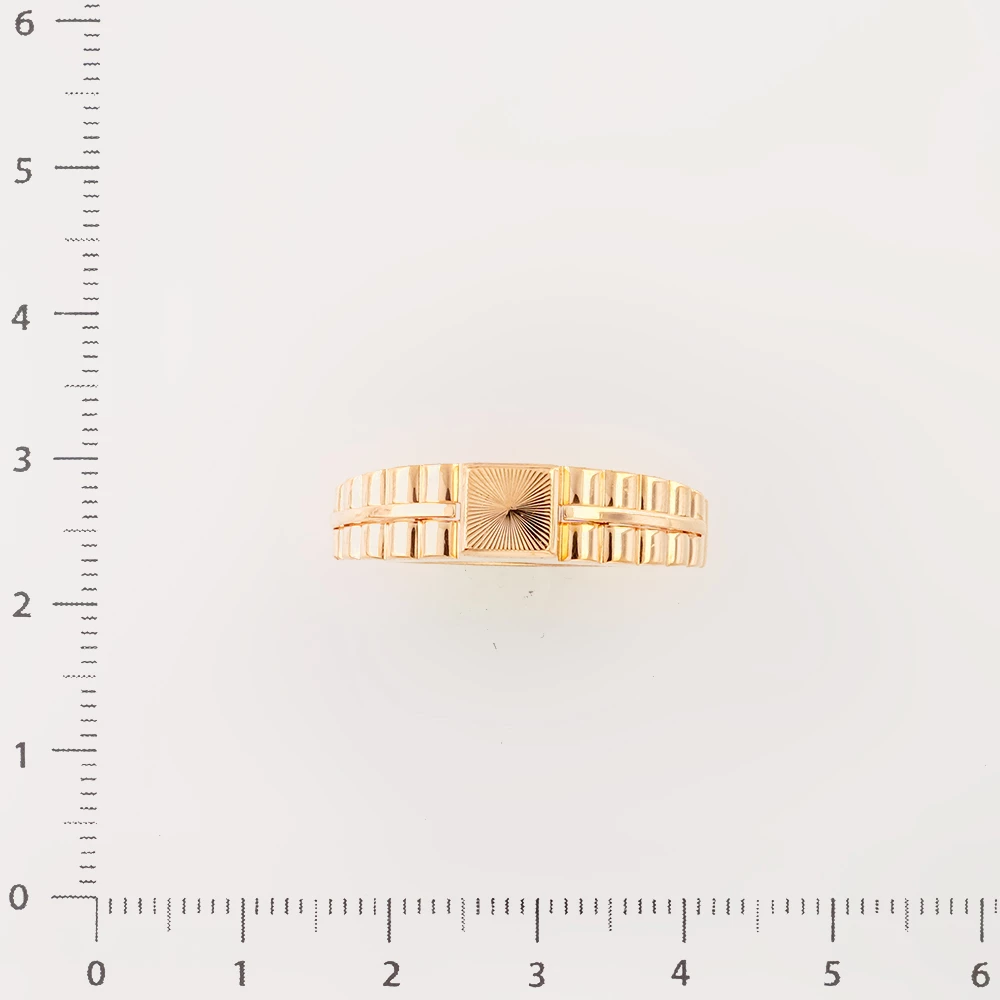 Кольцо из красного золота 585 пробы