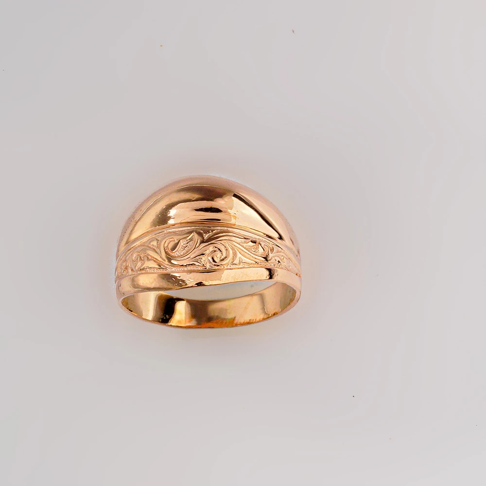 Кольцо из красного золота 585 пробы