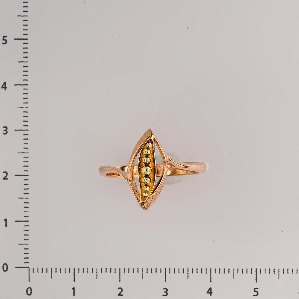 Кольцо из красного золота 585 пробы