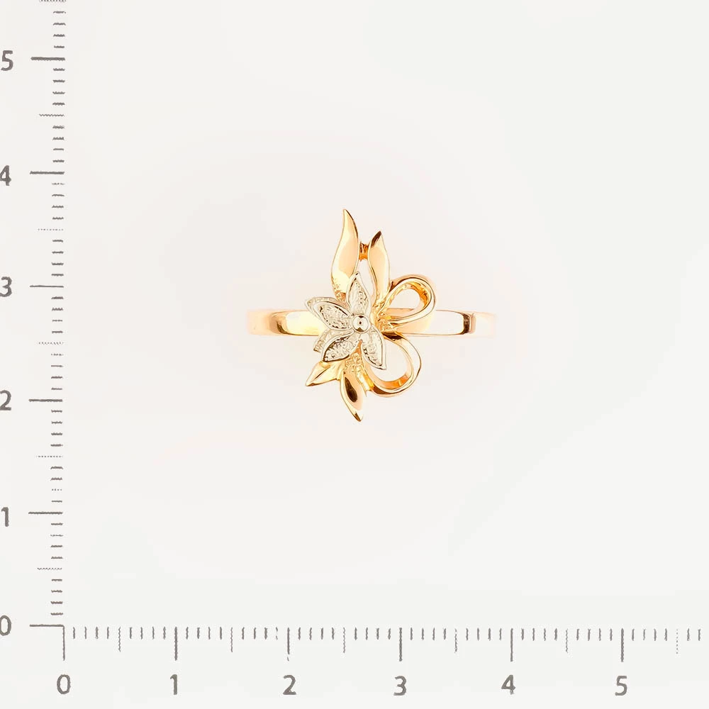 Кольцо из красного золота 585 пробы