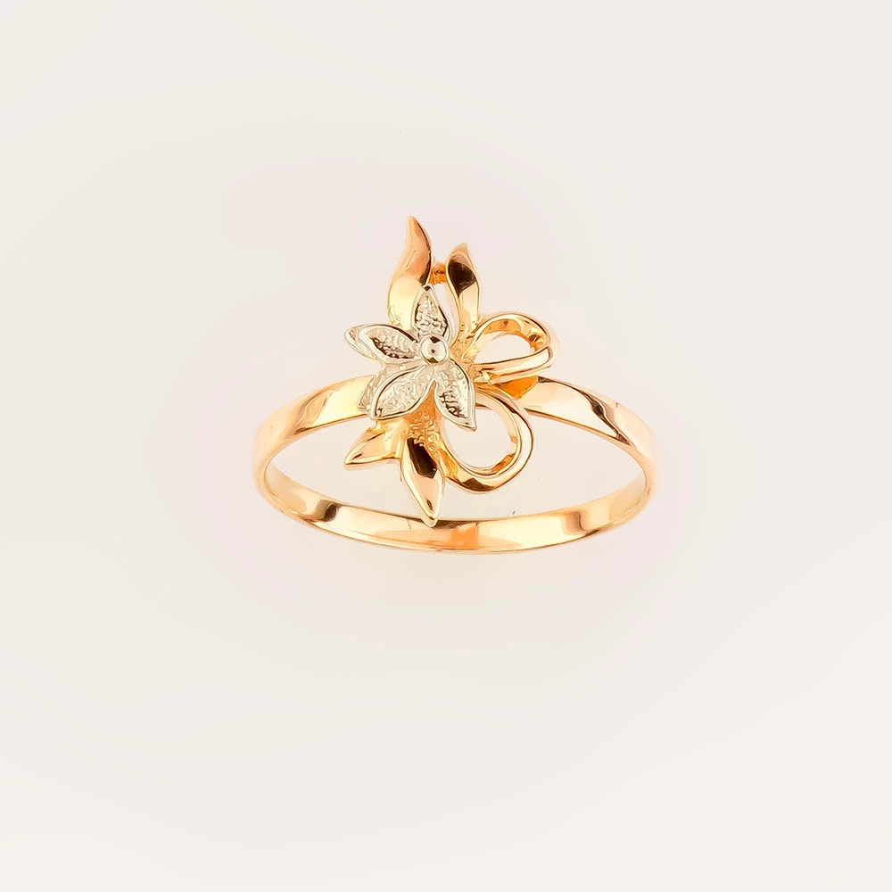 Кольцо из красного золота 585 пробы