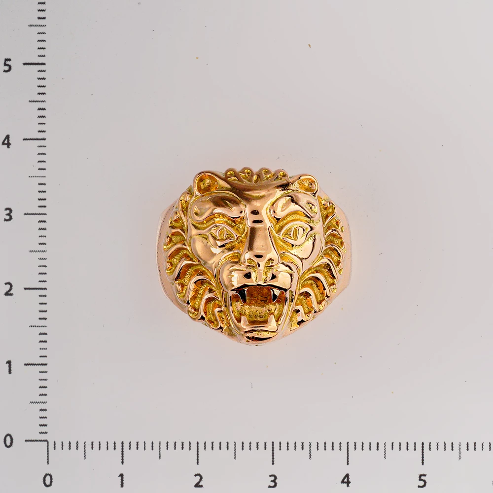 Кольцо из красного золота 583 пробы