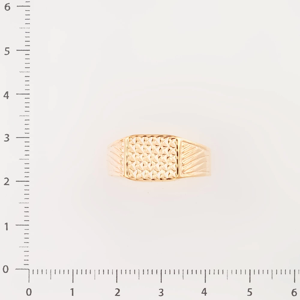 Кольцо из красного золота 585 пробы