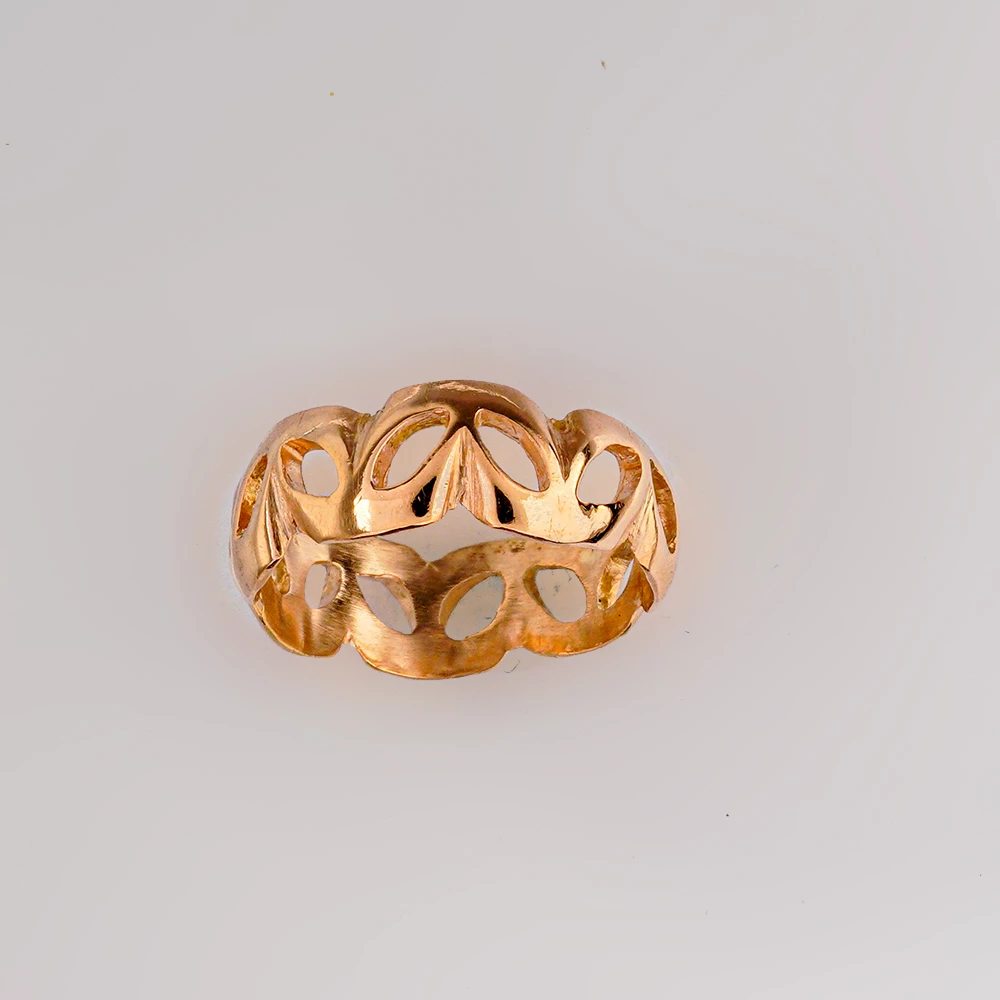 Кольцо из красного золота 583 пробы