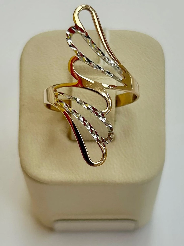 Кольцо из красного золота 585 пробы