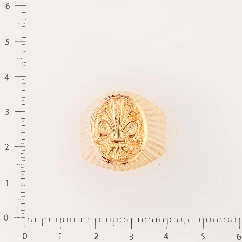 Кольцо из красного золота 583 пробы