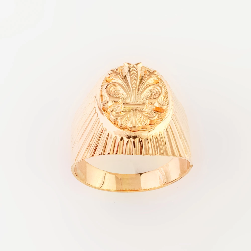 Кольцо из красного золота 583 пробы