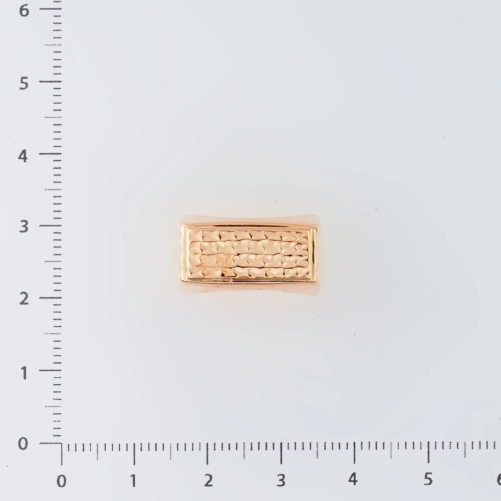 Кольцо из красного золота 585 пробы