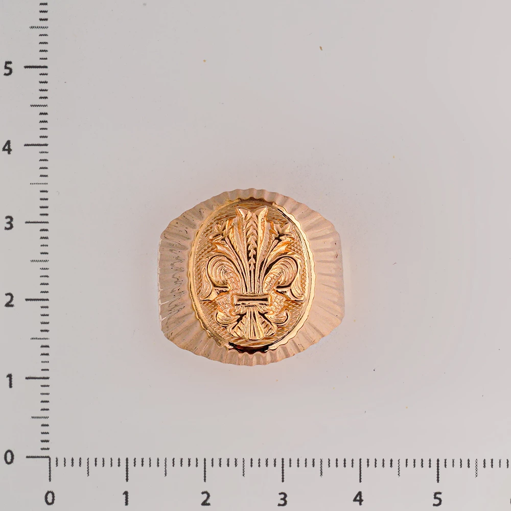 Кольцо из красного золота 583 пробы