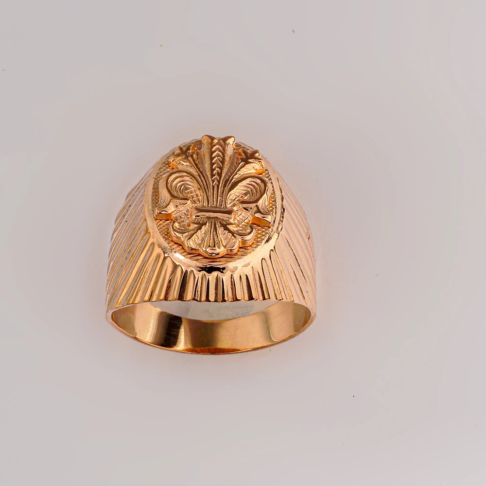 Кольцо из красного золота 583 пробы