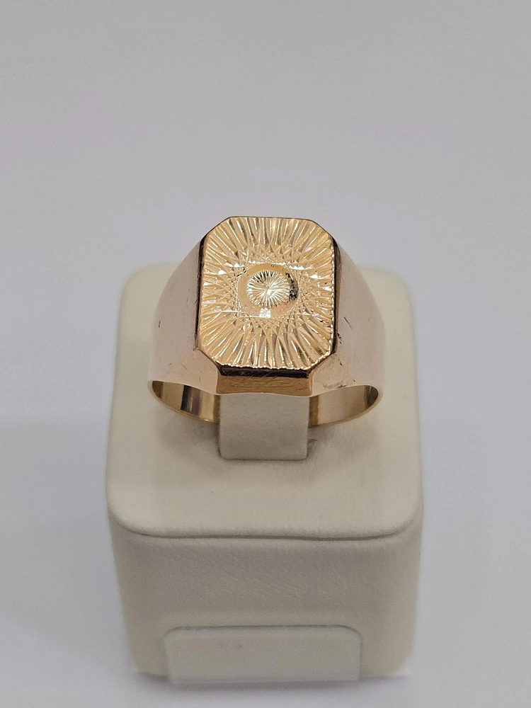 Кольцо из красного золота 583 пробы