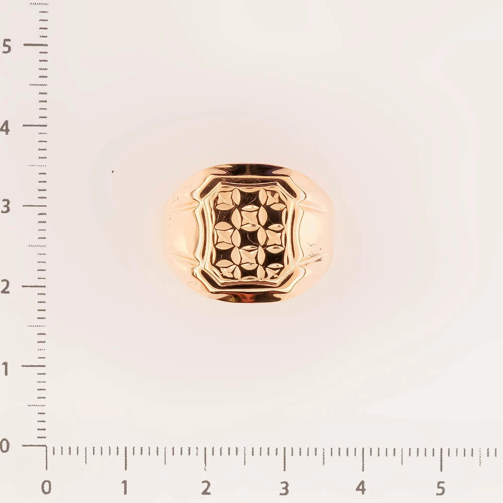 Кольцо из красного золота 585 пробы