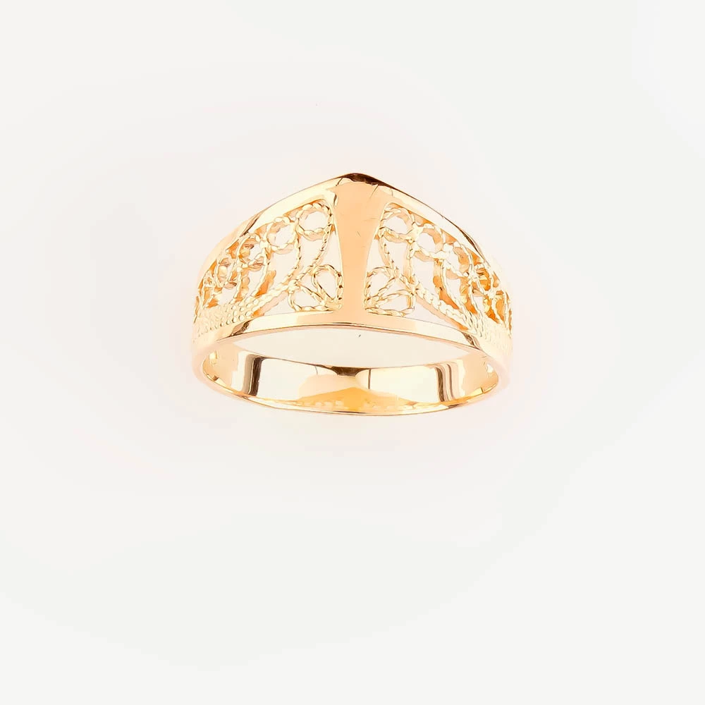 Кольцо из красного золота 585 пробы