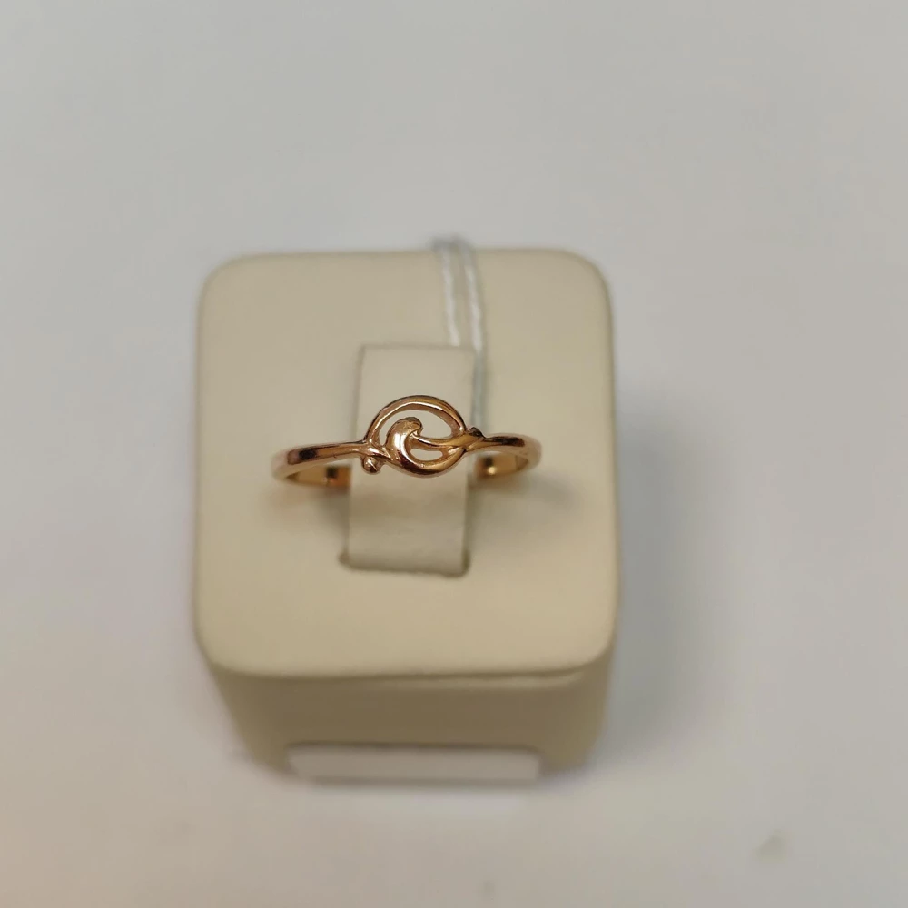 Кольцо из красного золота 585 пробы