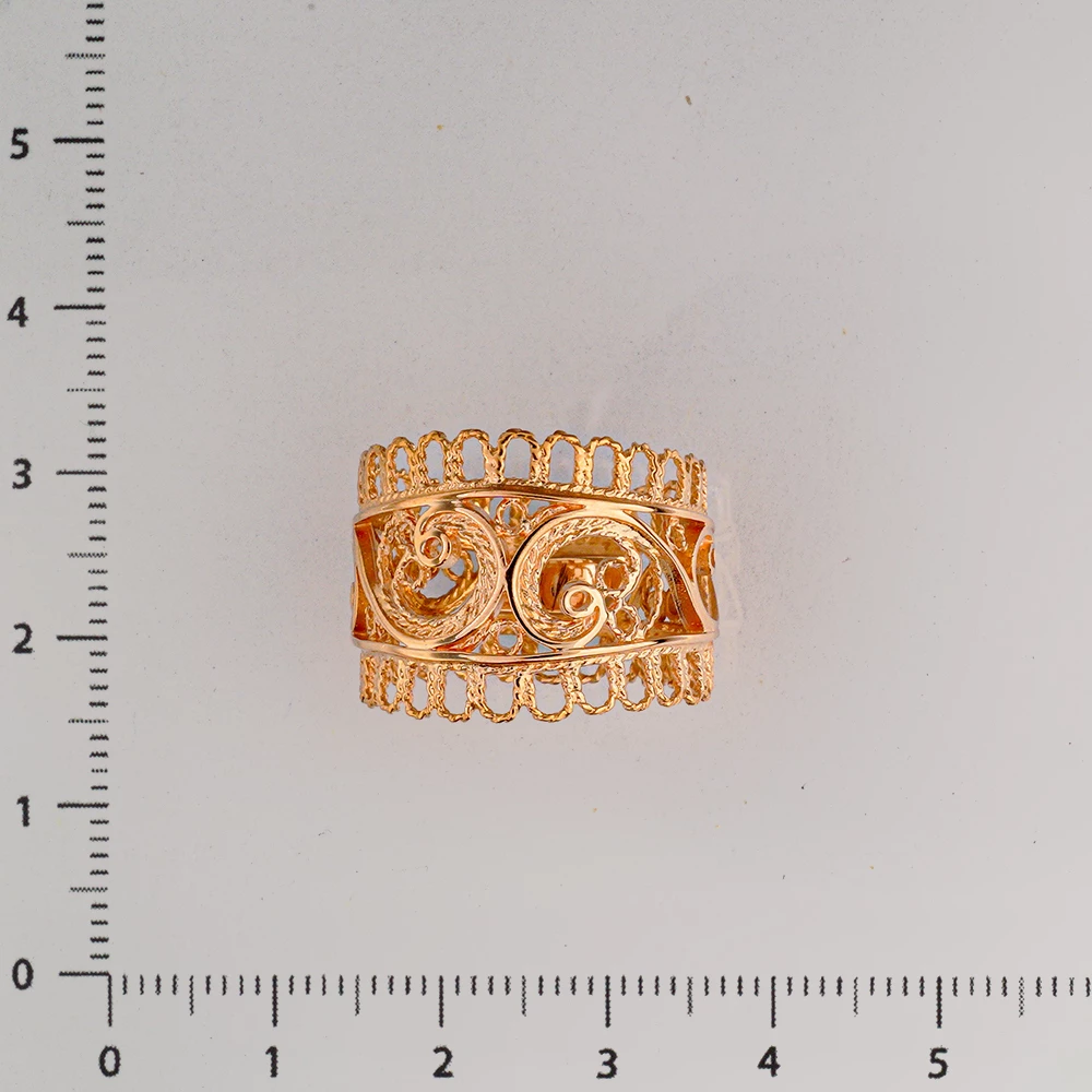 Кольцо из красного золота 585 пробы