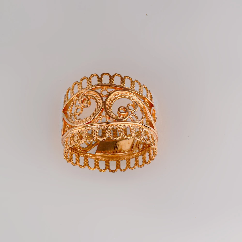 Кольцо из красного золота 585 пробы