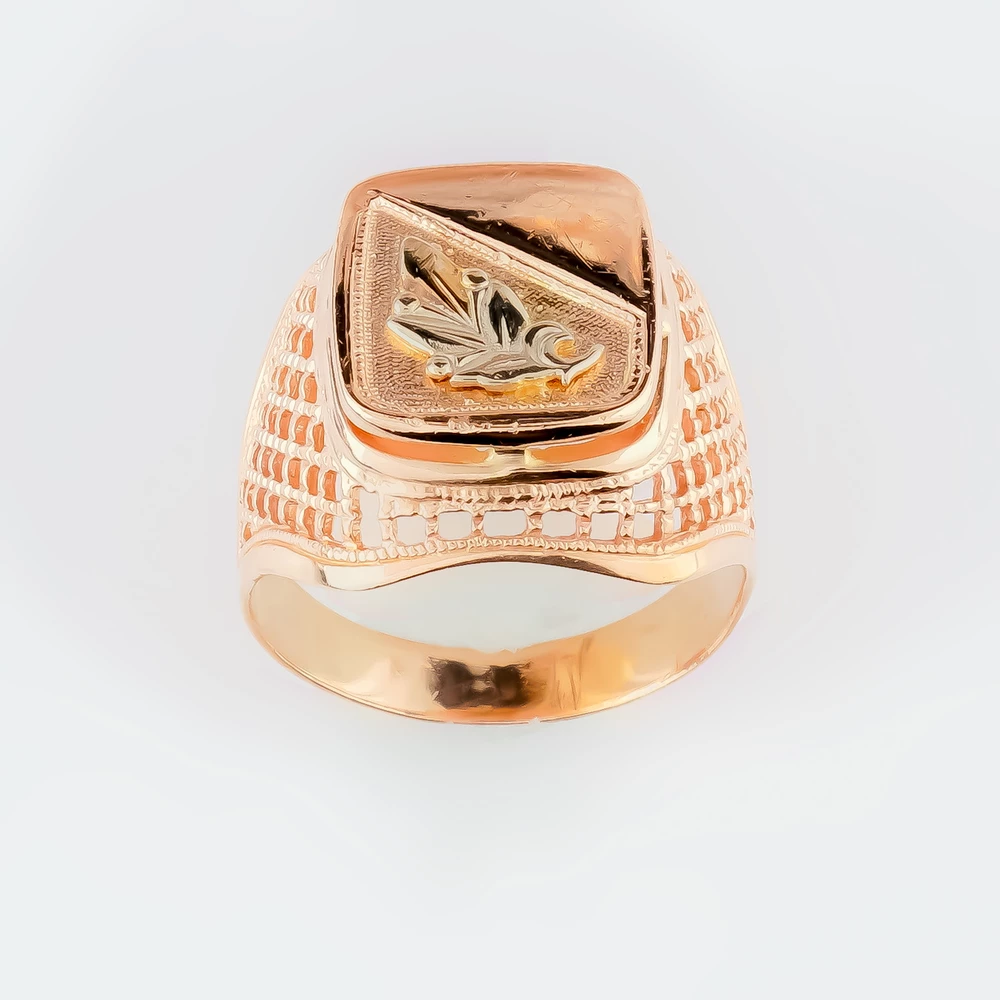 Кольцо из красного золота 585 пробы