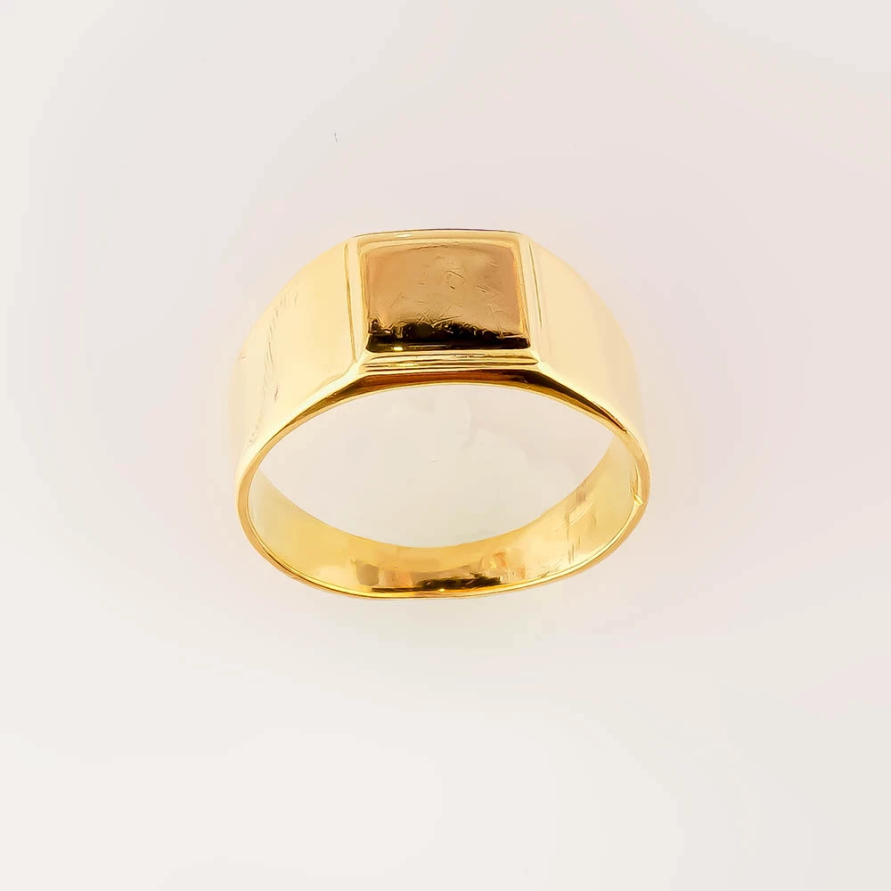 Кольцо из желтого золота 750 пробы