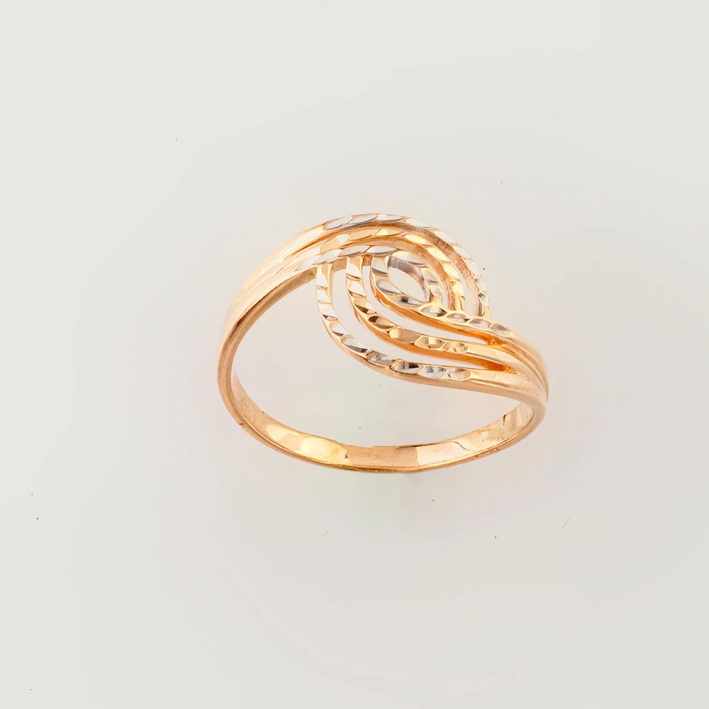 Кольцо из красного золота 585 пробы