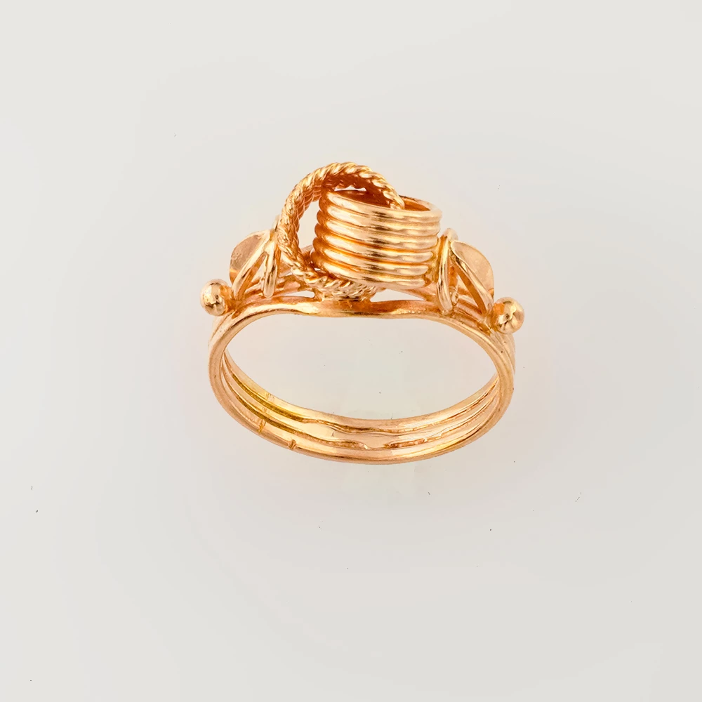 Кольцо из красного золота 583 пробы