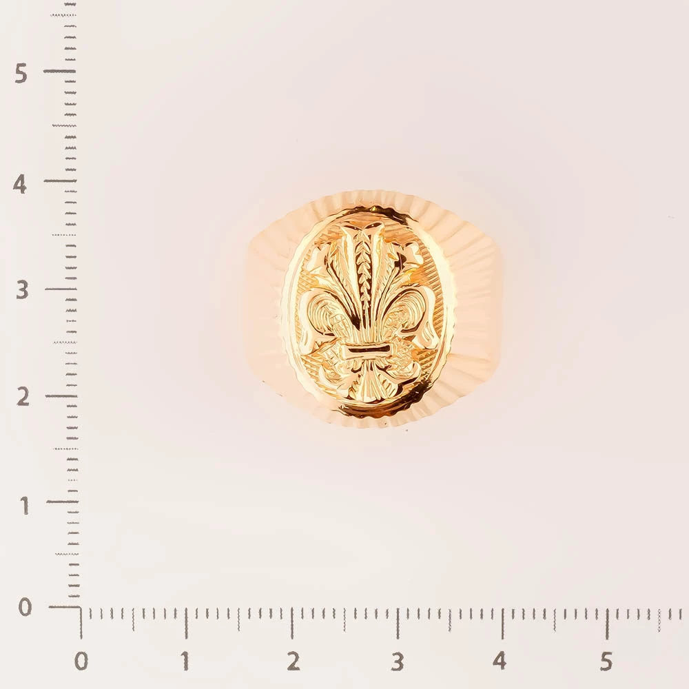 Кольцо из красного золота 583 пробы