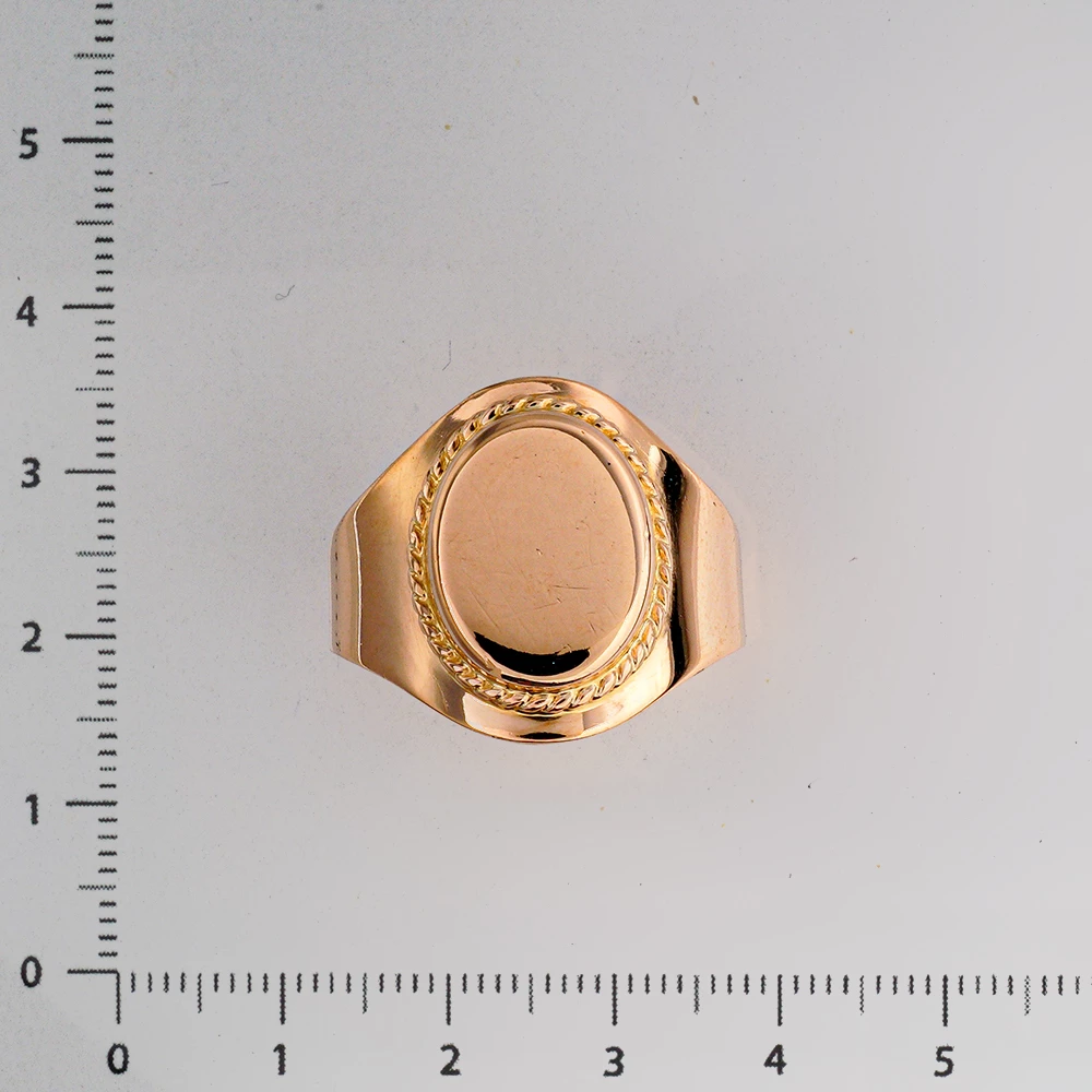 Кольцо из красного золота 583 пробы