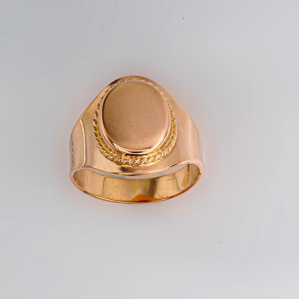 Кольцо из красного золота 583 пробы