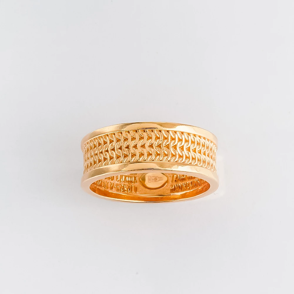 Кольцо из красного золота 585 пробы