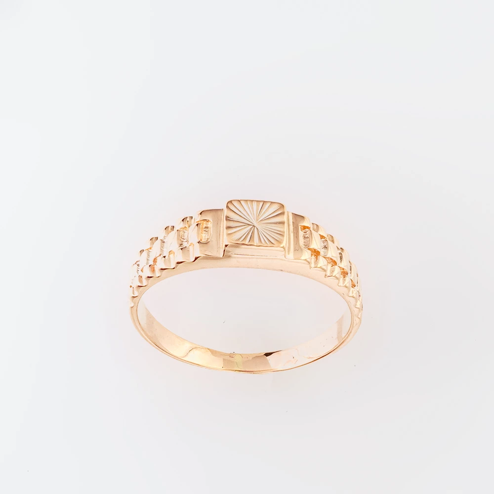 Кольцо из красного золота 585 пробы