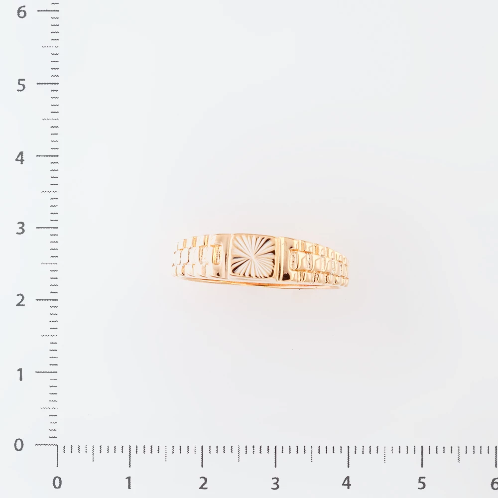 Кольцо из красного золота 585 пробы