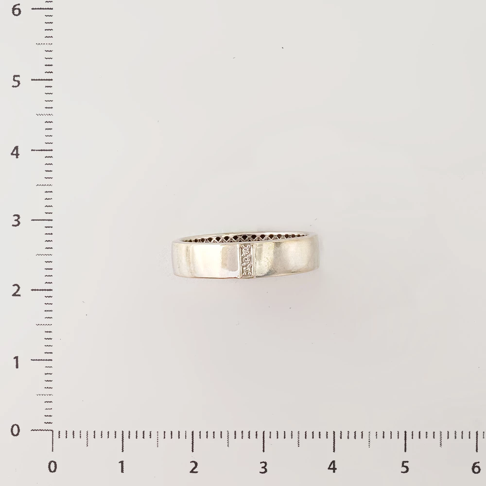 Кольцо с бриллиантом из белого золота 585 пробы Кольцо с бриллиантом из белого золота 585 пробы